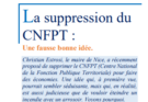 La suppression du CNFPT ?