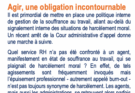 Souffrance au travail