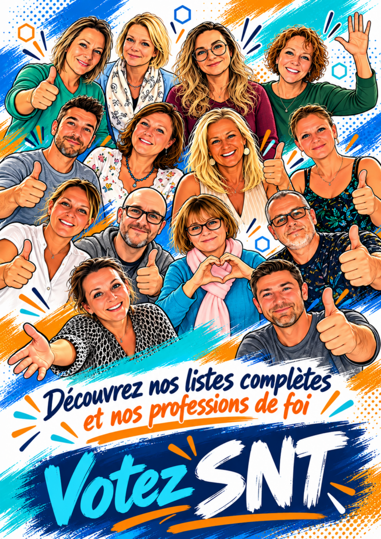 Affiche du livret des candidats SNT Vosges